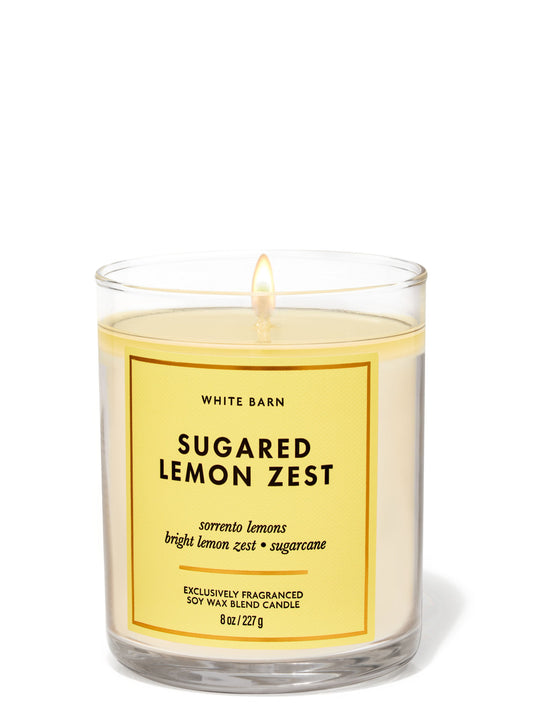 Sugared Lemon Zest