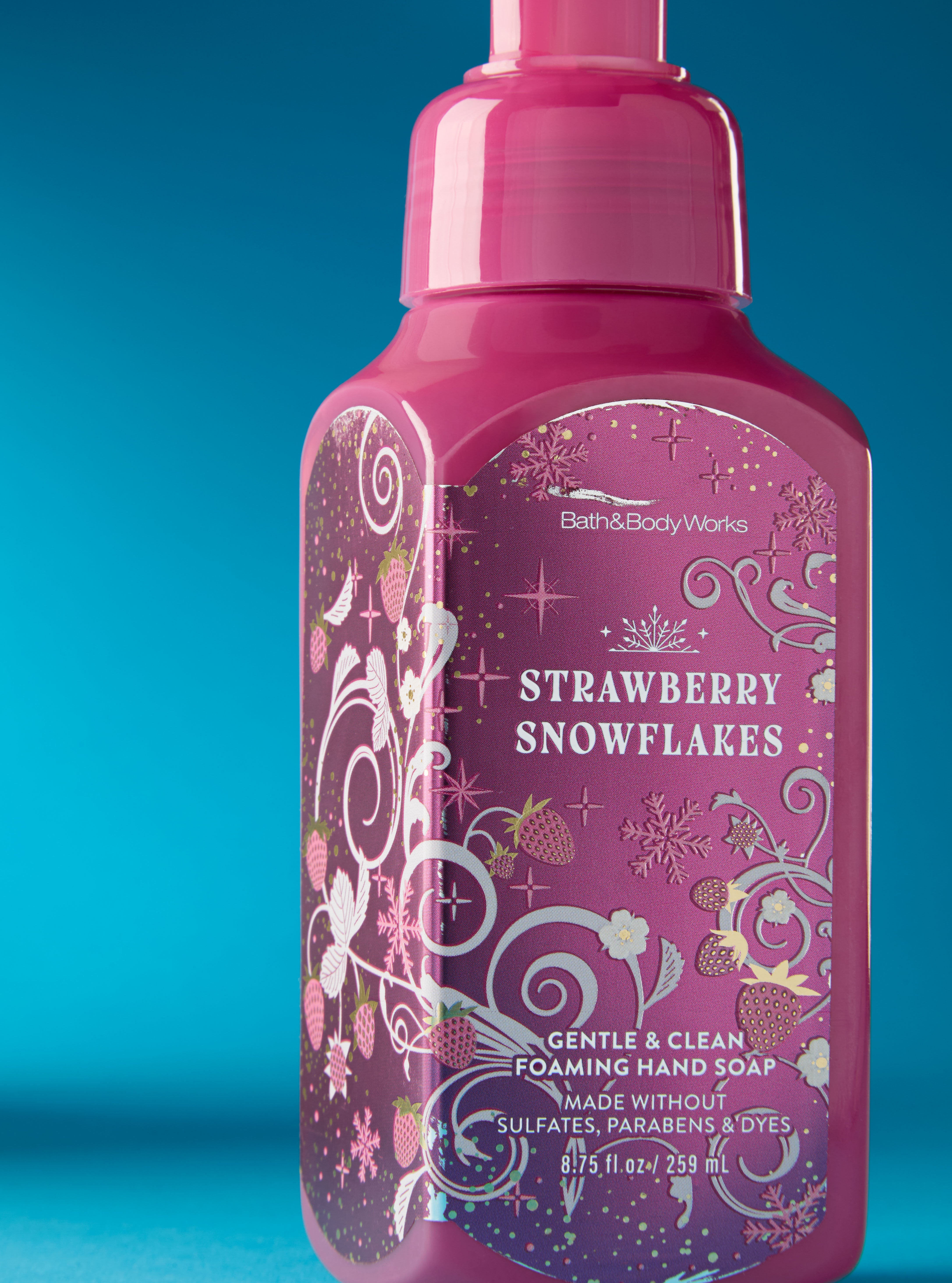 Strawberry Snowflakes