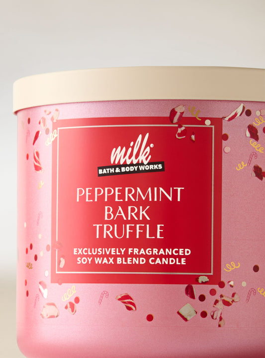Peppermint Bark Truffle