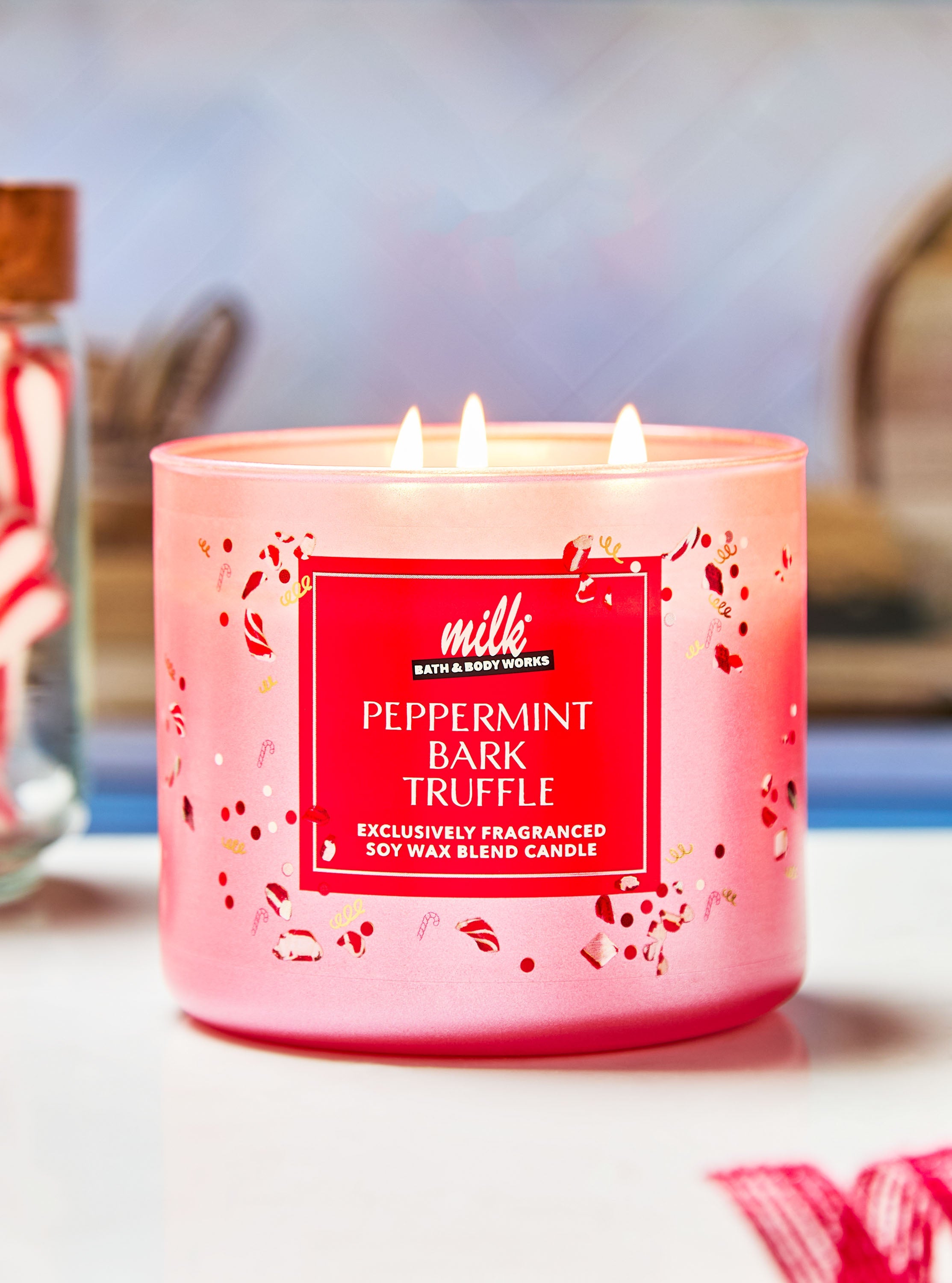 Peppermint Bark Truffle