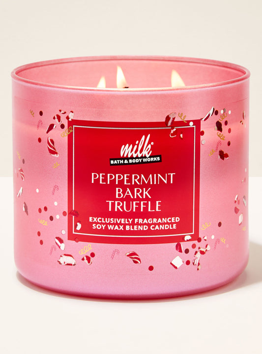 Peppermint Bark Truffle